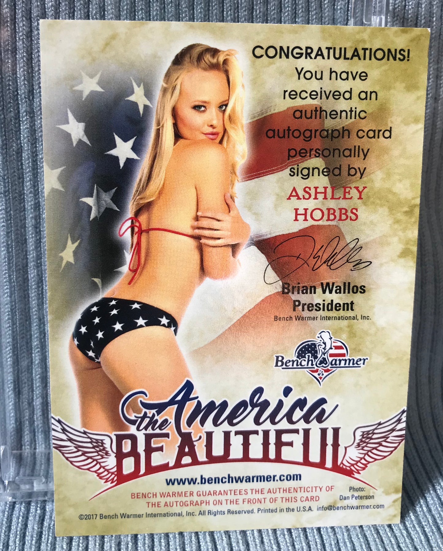 “America The Beautiful” Trading Card